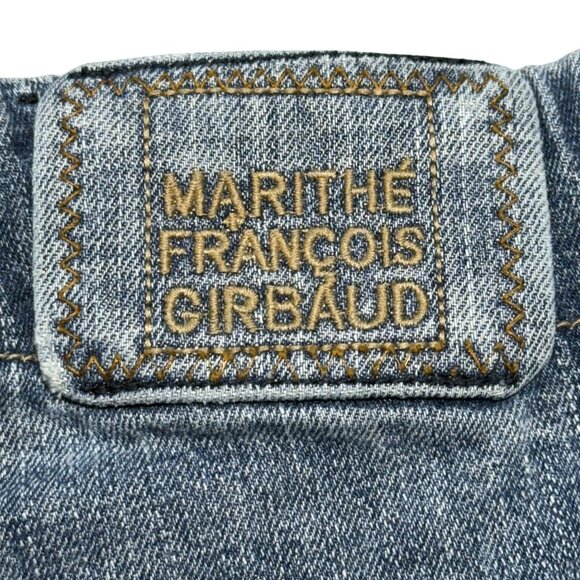 Vintage Le Jean De Marine Francois Giroud Denim Cargo Pants Y2k Street Style 38M - Picture 7 of 9